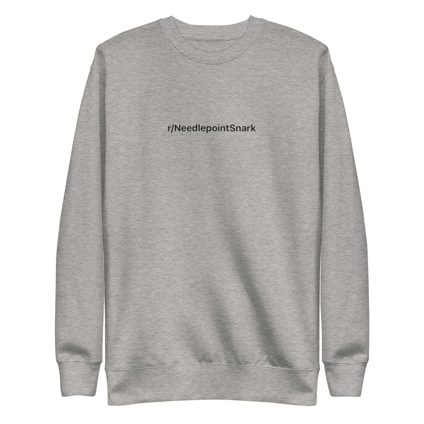 NeedlepointSnark Subreddit Crewneck Sweatshirt