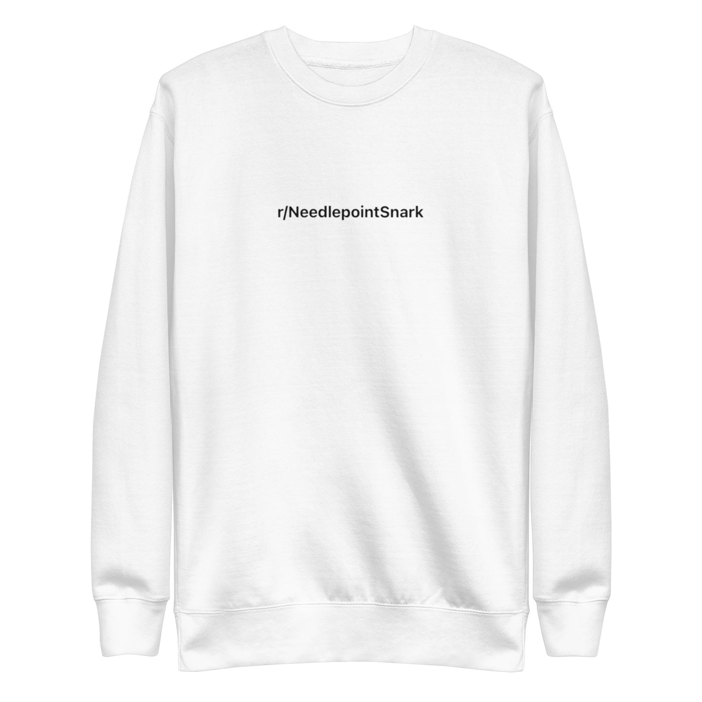 NeedlepointSnark Subreddit Crewneck Sweatshirt